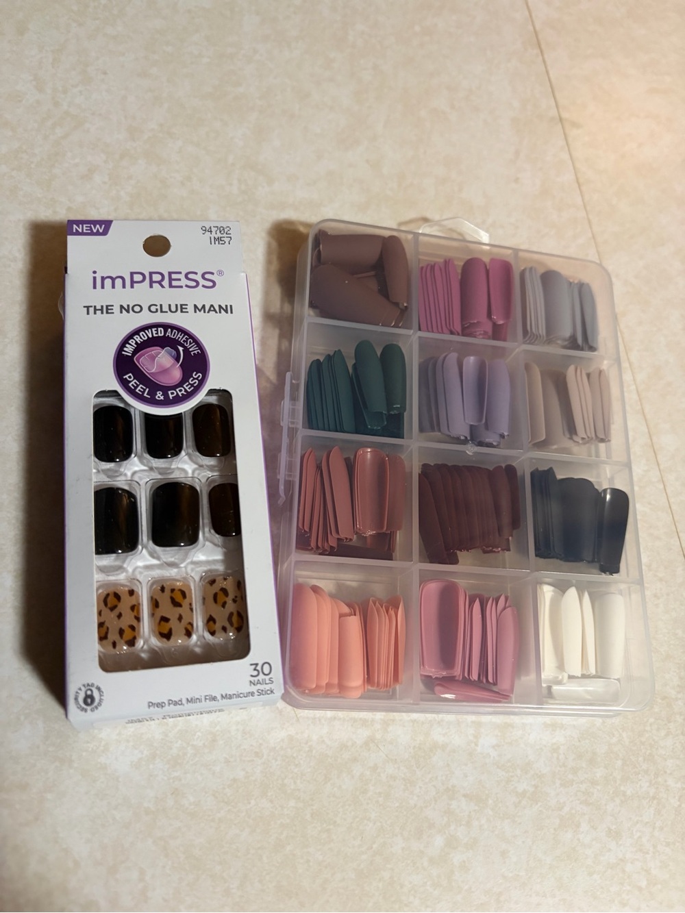 Bundle of Press on Nails (NWOT - NEVER USED, over 300 PCS)